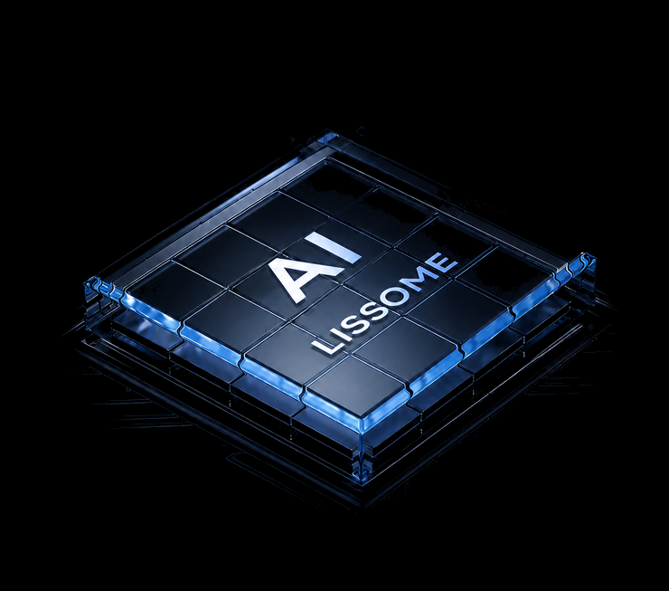 LISSOME J1のAIアルゴリズムを表現したチップのイメージ