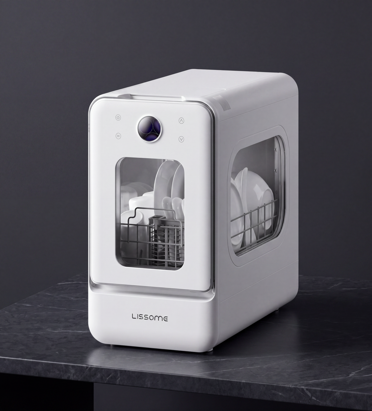 側面に窓を備えたLISSOME J1本体